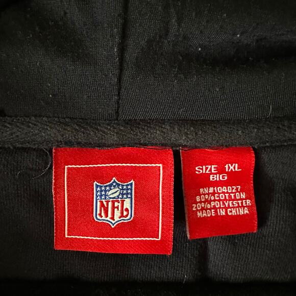 Chicago Bears Men’s NFL Full Zip Embroidered Hoodie 1XL Big - Picture 4 of 10